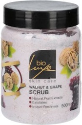 بايو لوكس مقشر - Bio Luxe Scrub (500ml, جوز&amp;عنب)
