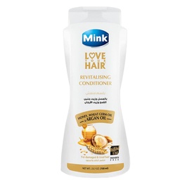 [منعش 6222014500176] مينك بلسم - Mink Conditioner (700ml, عسل&amp;جنين قمح, بدون)