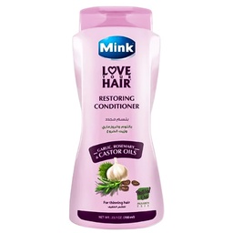 [مجدد 6222014500138] مينك بلسم - Mink Conditioner (700ml, Garlik&amp;Rosemary, without)
