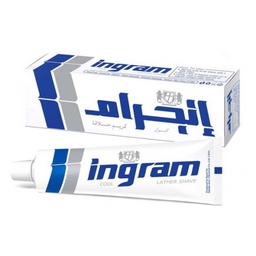 [ازرق] انجرام كريم حلاقة - Ingram Shaving Cream (40g, ازرق)