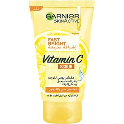 غارنية سكين اكتيف مقشر - Garnier Skin Active Scrub (50ml, VITAMIN C)
