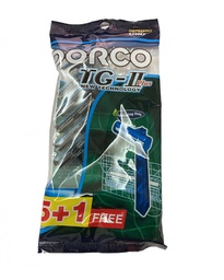 دوركو تى جى 2 بلس - Dorco TG 2 Plus (5+1PC)