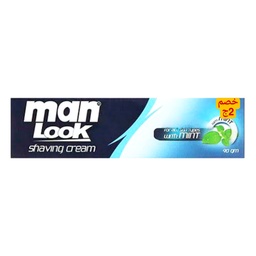 مان لوك كريم حلاقة - Man Look Shaving Cream (40g, نعناع, خصم 2جنية)