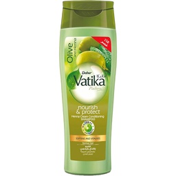 [6291069652536] فاتيكا شامبو - Vatika Shampoo (360ml, زيتون, خصم 15%)