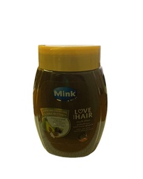 [6222014500572] مينك حمام كريم - Mink Hair mask (800ml, افوكادو, بدون)