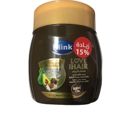 [6223003446161] مينك حمام كريم - Mink Hair mask (400ml, افوكادو, زيادة 15%)