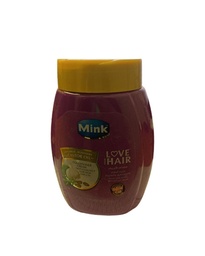 [6222014500015] مينك حمام كريم - Mink Hair mask (800ml, ثوم, بدون)