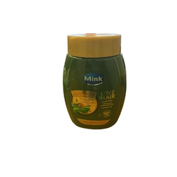 [6222014500404] مينك حمام كريم - Mink Hair mask (800ml, زيتون, بدون)