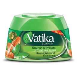 [6291069654509] فاتيكا كريم شعر - Vatika Hair Cream (65ml, حناء, خصم 10%)