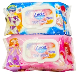لارا بيبى مناديل - Lara Baby Wipes (72PC)