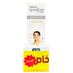 [6224009517855] ميلانو سبوت فرى كريم تفتيح - Melano Spotfree Lightening Cream (30g, +صابونة)