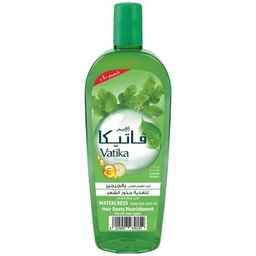 [6224007939161] فاتيكا زيت جرجير - Vatika Oil Watercress (180ml, +شامبو خصم 10%)