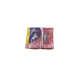 دورو صابون نعومة الحرير - Duru Soap Silk Blossom 4Pcs (110g, Value Pack)