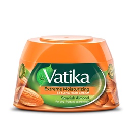 [6224000851859] فاتيكا كريم شعر لوز - Vatika Hair Cream Almond (125ml, discount 10%)