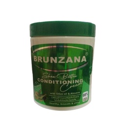 برونزانا حمام كريم - Brunzana Hair Mask (700g, صبار&amp;زيتون)
