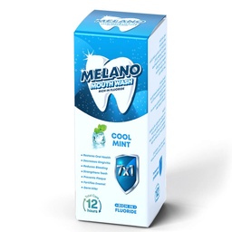 ميلانو غسول فم - Melano Mouth Wash (300ml, Cool Mint)
