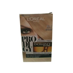 لوريال صبغة برودجى اكسيلنس - Loreal Prodigy Excellence Color (برودجى, 60g, 10-1 اشقر رمادى فاتح جدا جدا)