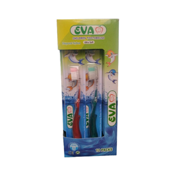 ايفا فرشاة اسنان اطفال - Eva Tooth Brush kids (No:CA05, Ultra Soft)