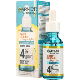 غارنية سكين اكتيف تنقية سريعة سيرم فائق - Garnier Skin Active Fast Clear Serum Booster (15ml, للبشرة المعرضة للحبوب)