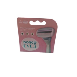 دوركو ايفى 3 غيار - Dorco Eve 3 Spare Parts (4PC)