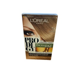 [3600523126293] لوريال صبغة برودجى اكسيلنس - Loreal Prodigy Excellence Color (برودجى, 60g, 7-1 اشقر رمادى)