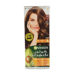 غارنية صبغة 1-6 اشقر رمادى غامق - Garnier Color 6-1 Dark Ash Blonde Offer 15% (Blonde Dark Gray 6-1)