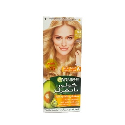 غارنية صبغة 1-9 اشقر رمادى فاتح جدا - Garnier Color 9-1 Natural Extra Light Ash Blonde Offer 15% (very light ash blonde 9-1)