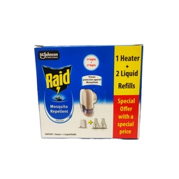 ريد جهاز سائل 1+2 عرض خاص - Raid Liquid Electric 1+2 Special Offer