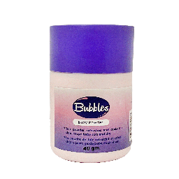 بابلز بودرة اطفال - Bubbles Baby Powder (40g)