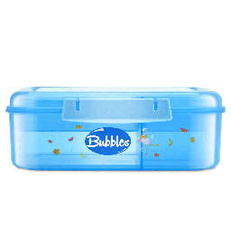 بابلز هيرو لانش بوكس ازرق - Bubbles Hero Lunch Box Blue
