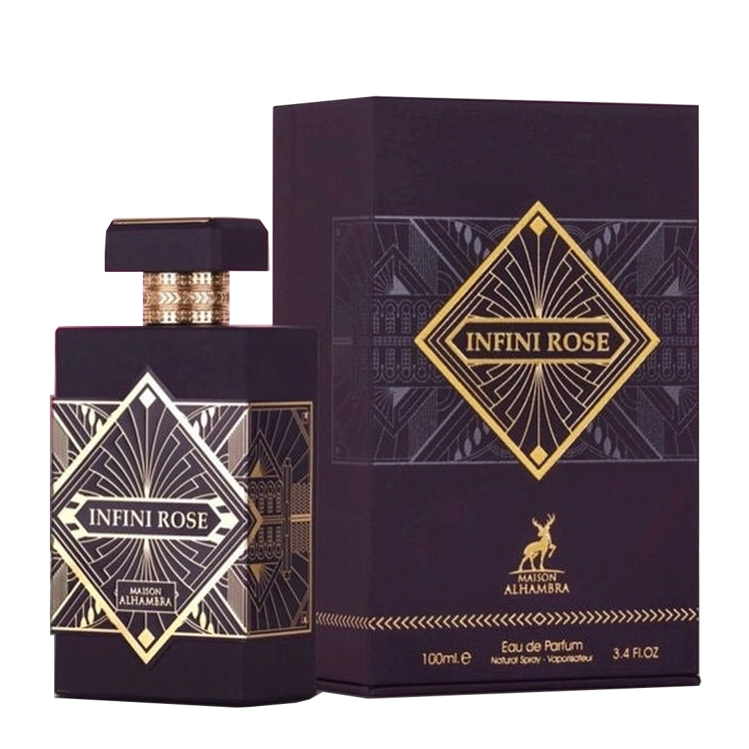 الهامبرا انفينى روز - Alhambra Infini Rose EDP-M&amp;W (100ml)