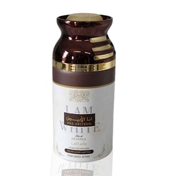 لطافة سبراى - Lattafa Spray (رجالى, 250ml, انا الابيض ليذر)