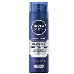 نيفيا حلاقة - Nivea Shaving (Fom, 200ml, Protect&amp;Care)