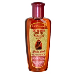 ج.كازانوفا زيت - J.Casanova Oil (210ml, زيت الحية)