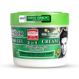 [6224008077145] سنيور كريم شعر - Senior Hair Cream (كريم جل, 250ml, زيوت طبيعية)
