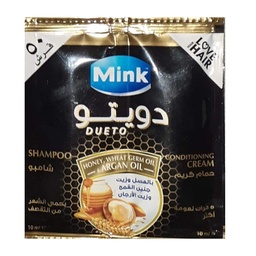 مينك دويتو - Mink Duetto 120Psc (10ml+10ml, عسل, بدون)